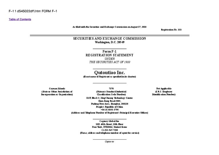 趣头条招股书(英文)-201808.pdf 趣头条招股书(英文)-201808.pdf