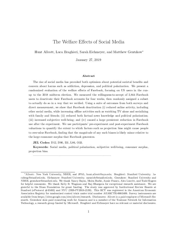社交媒体的福利影响(英文)-facebook-201901.pdf 社交媒体的福利影响(英文)-facebook-201901.pdf