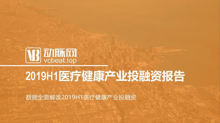 2019H1医疗健康产业投融资报告-脉动网-201907.pdf 2019H1医疗健康产业投融资报告-脉动网-201907.pdf