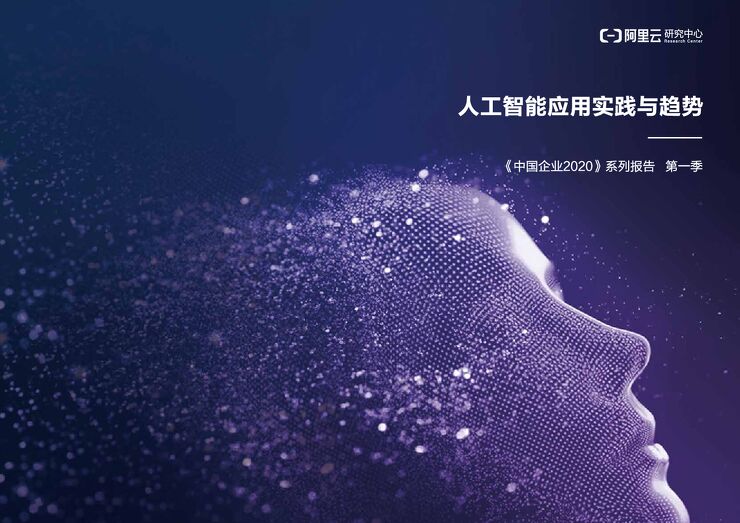 中国企业2020:人工智能应用实践-阿里云-201908.pdf 中国企业2020:人工智能应用实践-阿里云-201908.pdf