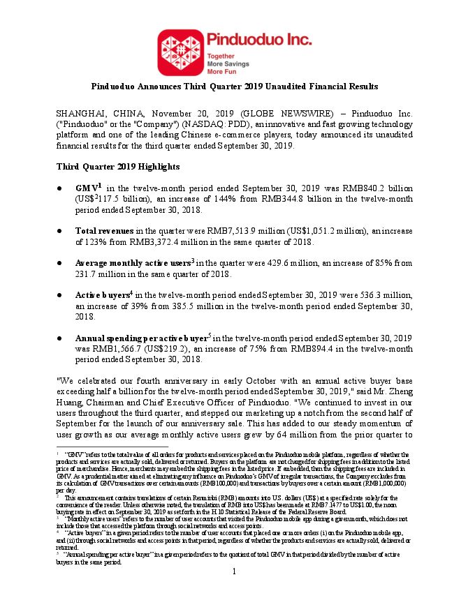 拼多多2019Q3财报.pdf 拼多多2019Q3财报.pdf