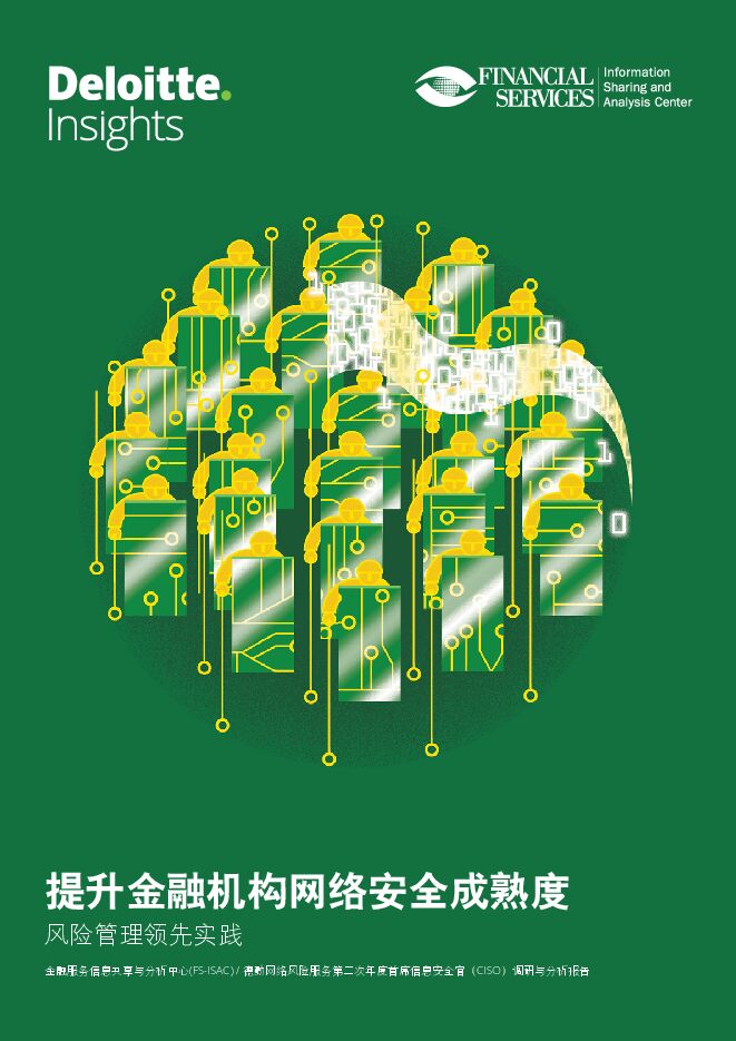 德勤 提升金融机构网络安全成熟度.pdf 德勤 提升金融机构网络安全成熟度.pdf