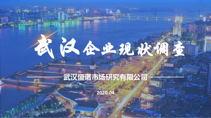 武汉企业现状调查报告-武汉恒诺-202004.pdf 武汉企业现状调查报告-武汉恒诺-202004.pdf