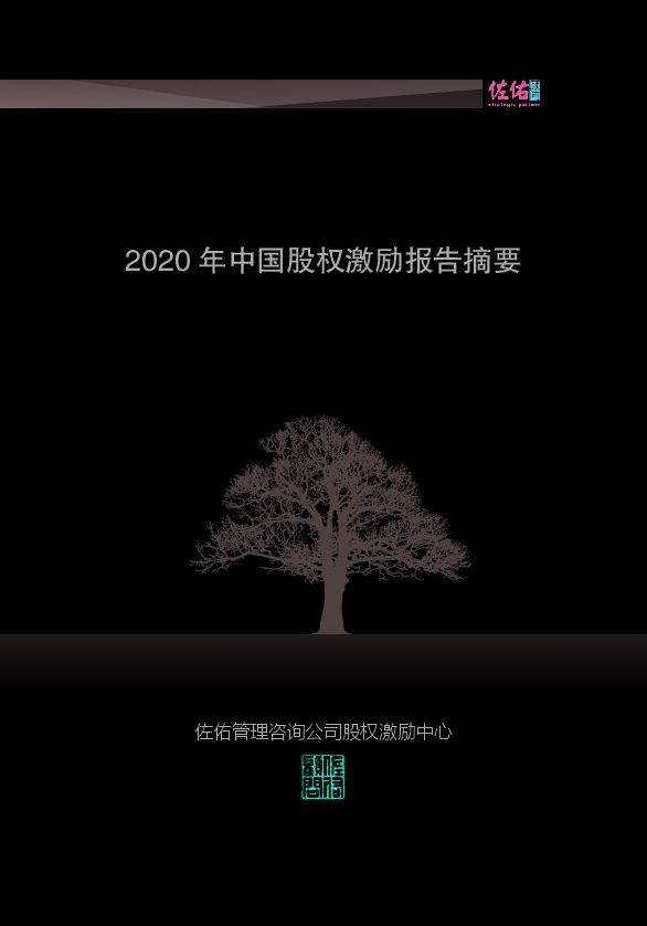 2020 年中国股权激励报告摘要-佐佑顾问-202005.pdf 2020 年中国股权激励报告摘要-佐佑顾问-202005.pdf
