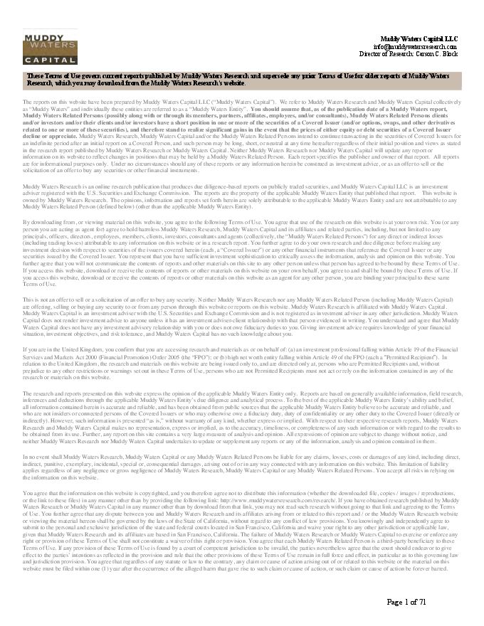 浑水做空YY:一个由机器人构成的虚拟王国.pdf 浑水做空YY:一个由机器人构成的虚拟王国.pdf
