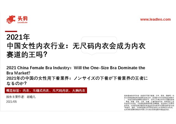 2021年中国女性内衣行业：无尺码内衣会成为内衣赛道的王吗？-210531.pdf