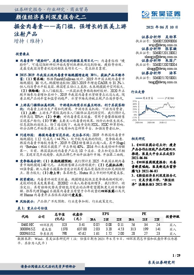 商业贸易行业颜值经济系列深度报告之二：掘金肉毒素，高门槛，强增长的医美上游注射产品-东吴证券-20210610.pdf