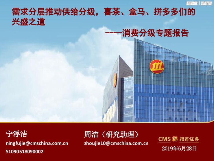 消费分级专题-喜茶、盒马、拼多多们的兴盛之道.pdf 消费分级专题-喜茶、盒马、拼多多们的兴盛之道.pdf