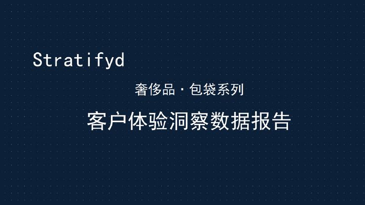 奢侈品·包袋客户体验洞察报告.pdf 奢侈品·包袋客户体验洞察报告.pdf