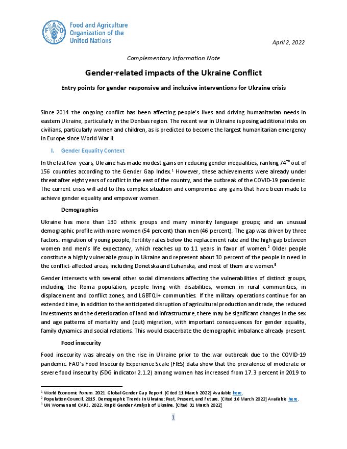 乌克兰冲突对性别的影响
-英文.pdf 乌克兰冲突对性别的影响
-英文.pdf