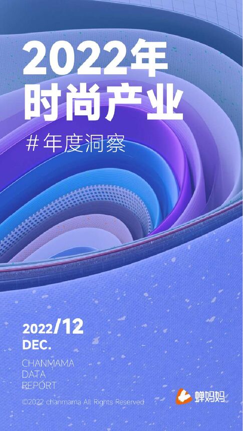 2022年时尚产业年度洞察报告-婵妈妈-202212.pdf