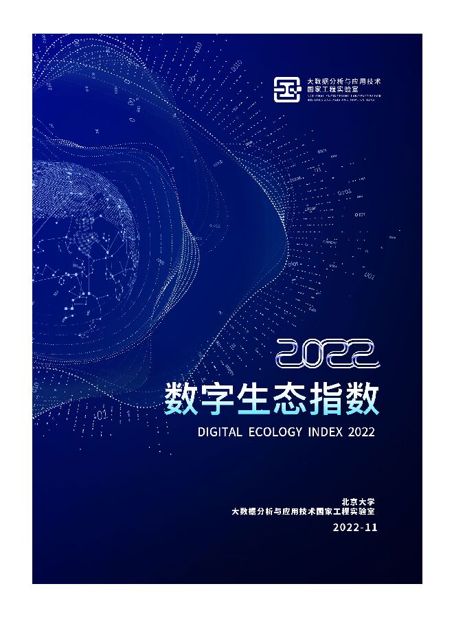 《北京大学：2022数字生态报告（数字化态势、数字赋能、数据要素）》.pdf