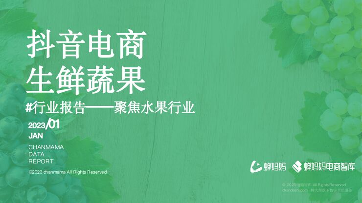 抖音电商生鲜蔬果行业报告-蝉妈妈-202301.pdf 抖音电商生鲜蔬果行业报告-蝉妈妈-202301.pdf