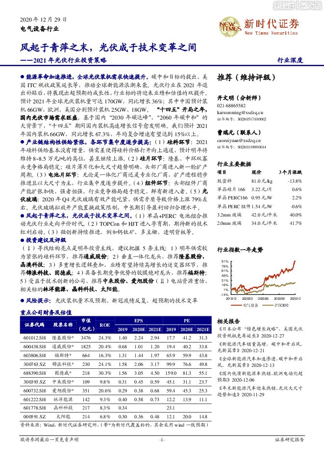 2021年光伏行业-风起于青萍之末,光伏成于技术变革之间.pdf 2021年光伏行业-风起于青萍之末,光伏成于技术变革之间.pdf