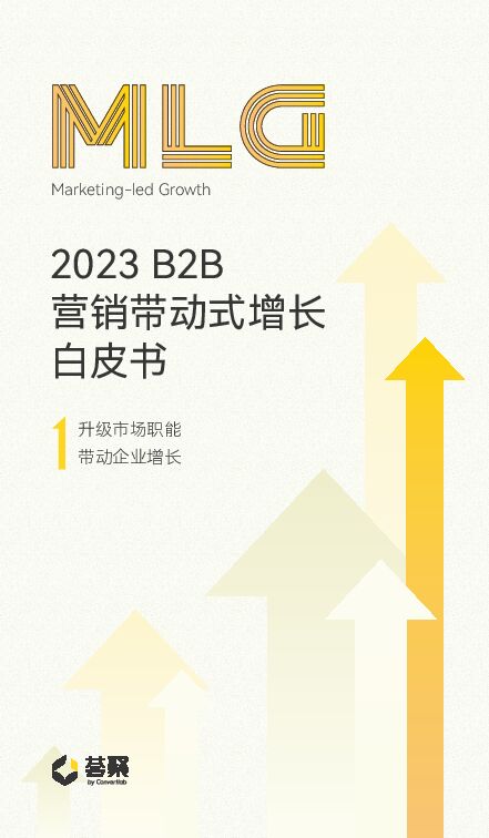 2023 B2B营销带动式增长白皮书-Convertlab营销实验室.pdf 2023 B2B营销带动式增长白皮书-Convertlab营销实验室.pdf