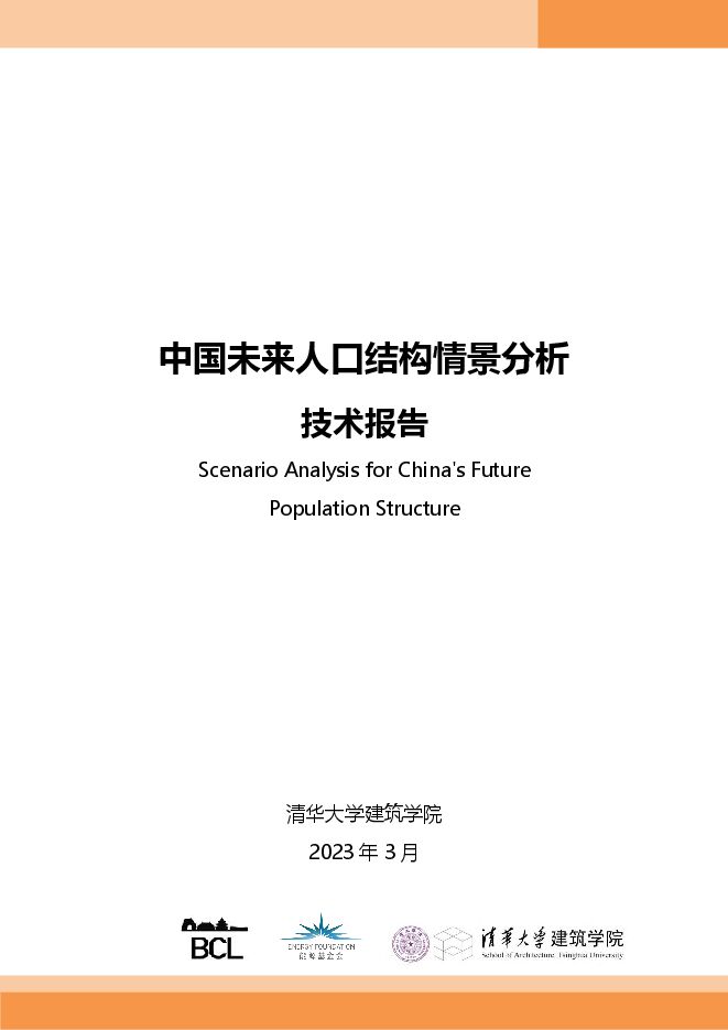2023中国未来人口结构情景分析技术报告-清华大学-202303.pdf 2023中国未来人口结构情景分析技术报告-清华大学-202303.pdf