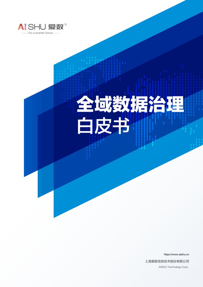 爱数:全域数据治理白皮书2022.pdf 爱数:全域数据治理白皮书2022.pdf