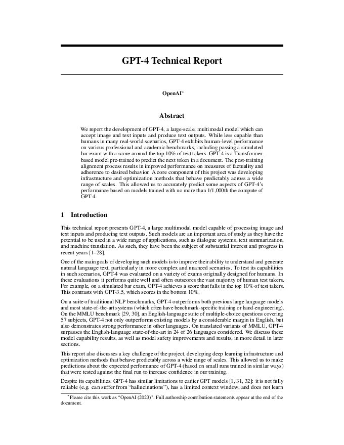 2023年GPT-4技术报告(英)-OpenAI.pdf 2023年GPT-4技术报告(英)-OpenAI.pdf