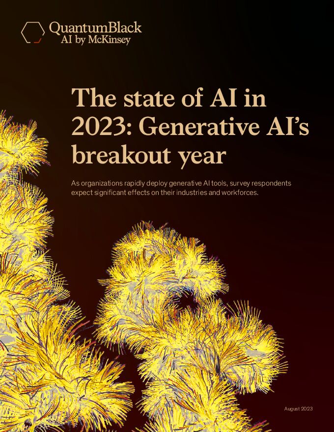 人工智慧的現狀 2023 年:生成式人工智慧突破年 人工智慧的現狀 2023 年:生成式人工智慧突破年