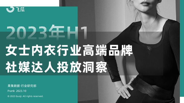 2023年H1女士内衣行业高端品牌社媒达人投放洞察-果集行研-202311.pdf 2023年H1女士内衣行业高端品牌社媒达人投放洞察-果集行研-202311.pdf