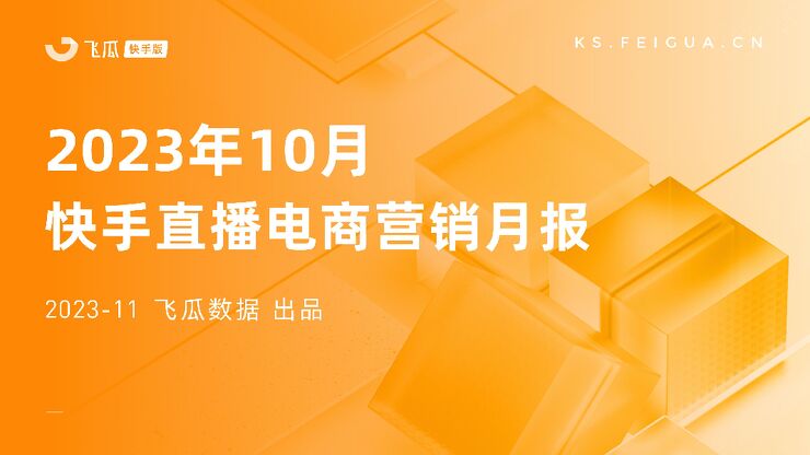2023年10月快手直播电商营销月报-飞瓜快数-202311.pdf 2023年10月快手直播电商营销月报-飞瓜快数-202311.pdf
