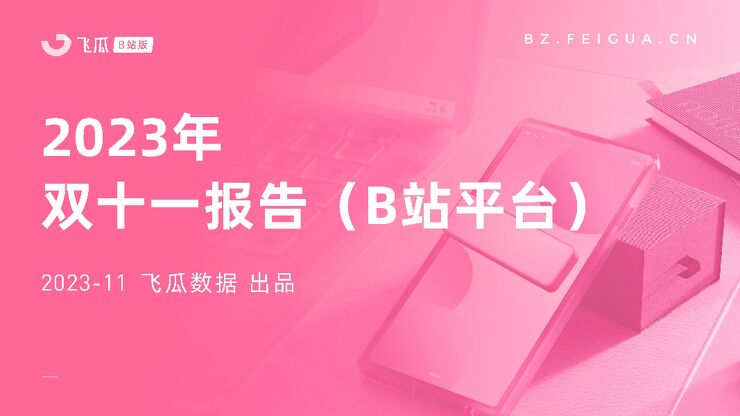 2023年双十一报告(B站平台)-飞瓜数据-202311.pdf 2023年双十一报告(B站平台)-飞瓜数据-202311.pdf