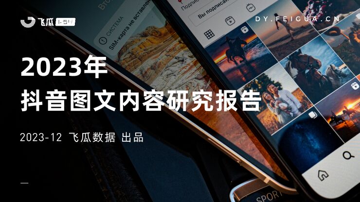 2023年抖音图文内容研究报告-飞瓜数据-202312.pdf