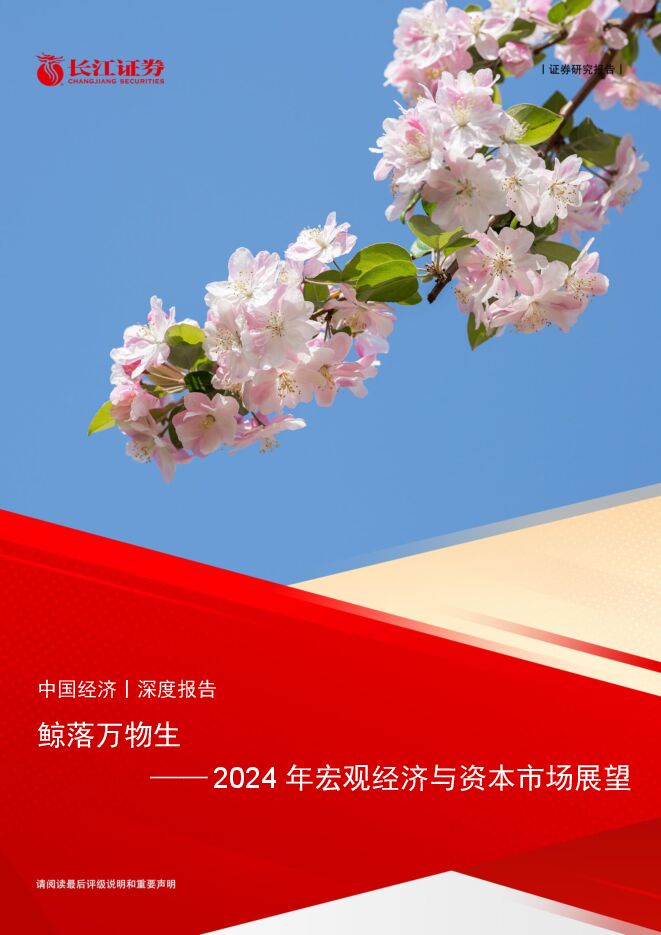 2024年宏观经济与资本市场展望:鲸落万物生-长江证券-20240113.pdf 2024年宏观经济与资本市场展望:鲸落万物生-长江证券-20240113.pdf