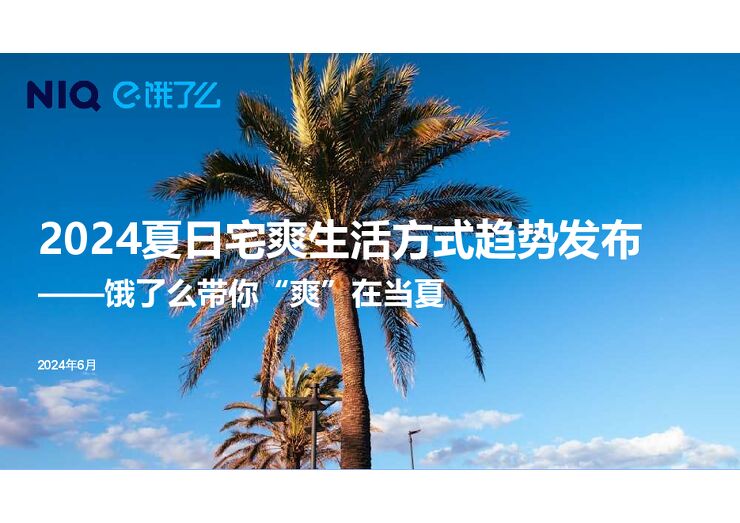 2024夏日宅爽生活方式趋势报告-尼尔森IQx饿了么-202406.pdf 2024夏日宅爽生活方式趋势报告-尼尔森IQx饿了么-202406.pdf