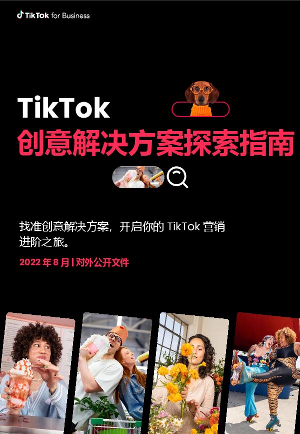 TikTok 创意解决方案探索指南 TikTok 创意解决方案探索指南