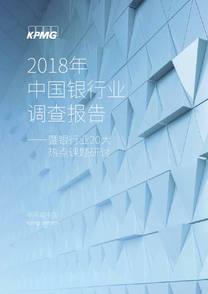 2018年 中国银行业 调查报告.pdf