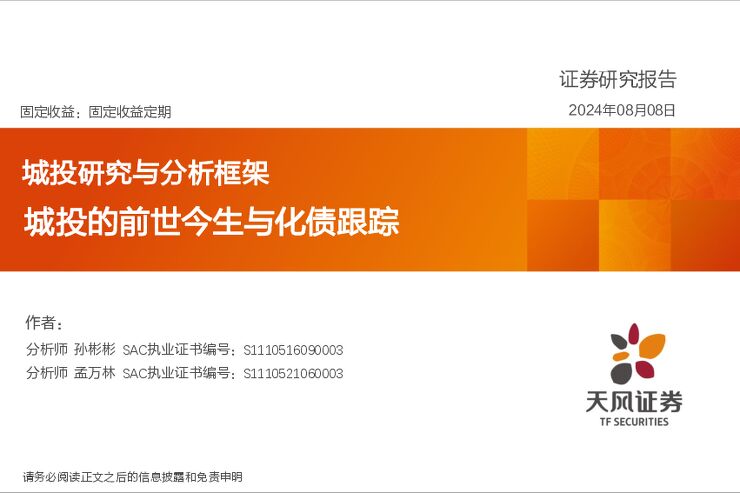 城投研究与分析框架:城投的前世今生与化债跟踪.pdf 城投研究与分析框架:城投的前世今生与化债跟踪.pdf