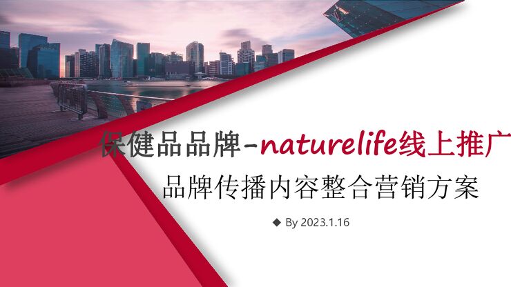 naturelife营销推广方案【保健】.pdf naturelife营销推广方案【保健】.pdf