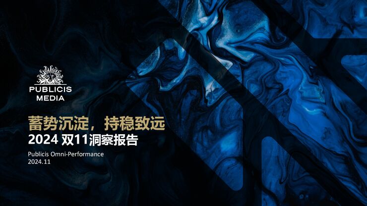 2024 “蓄势沉淀 持稳致远” 双11洞察报告-阳狮集团-202411.pdf