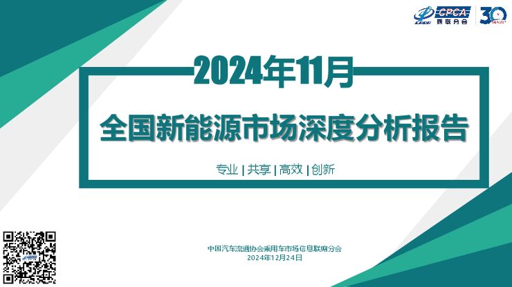 2024年11月全国新能源市场深度分析报告.pdf 2024年11月全国新能源市场深度分析报告.pdf