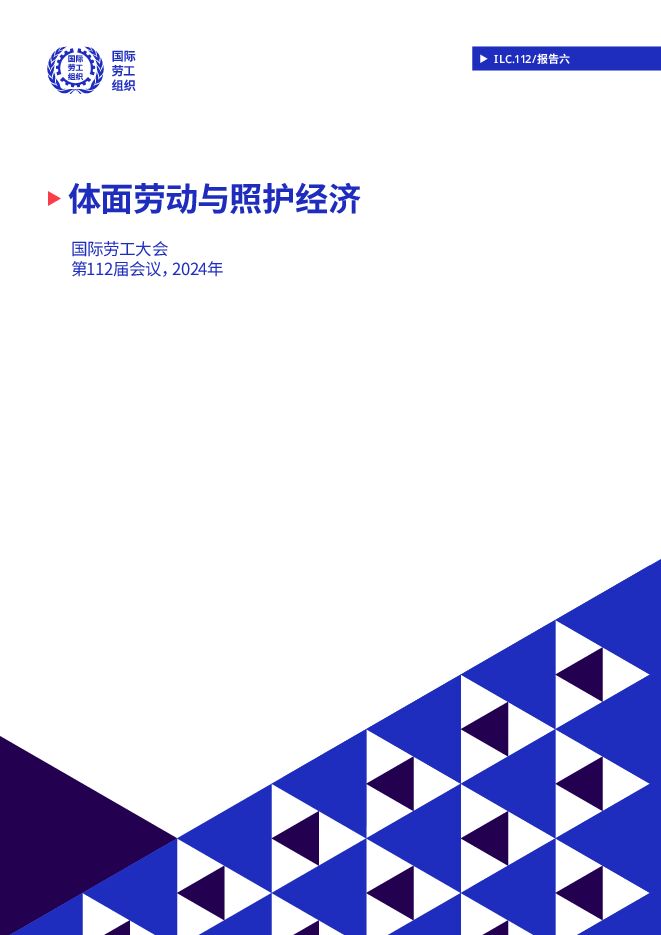 2024年体面劳动与照护经济研究报告.pdf 2024年体面劳动与照护经济研究报告.pdf