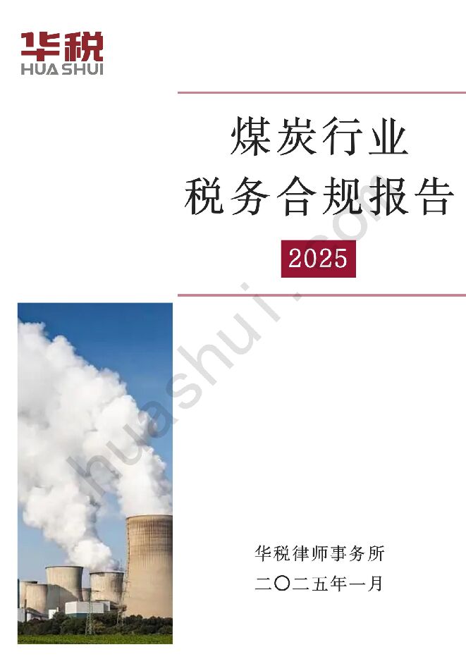 煤炭行业税务合规报告2025.pdf 煤炭行业税务合规报告2025.pdf
