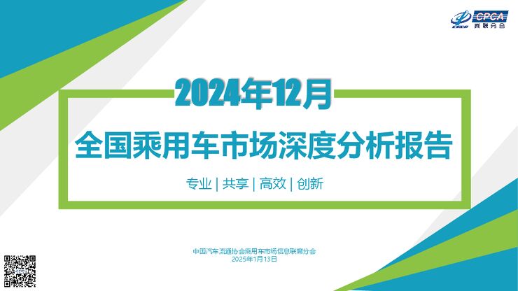 2024年12月份全国乘用车市场深度分析报告.pdf