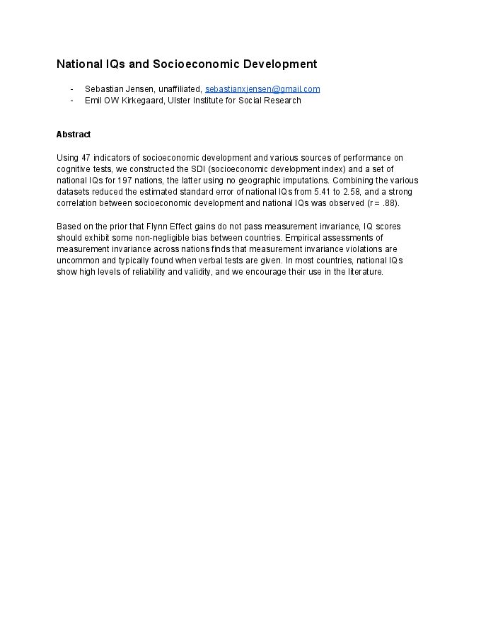 国家智商水平与社会经济发展.pdf 国家智商水平与社会经济发展.pdf