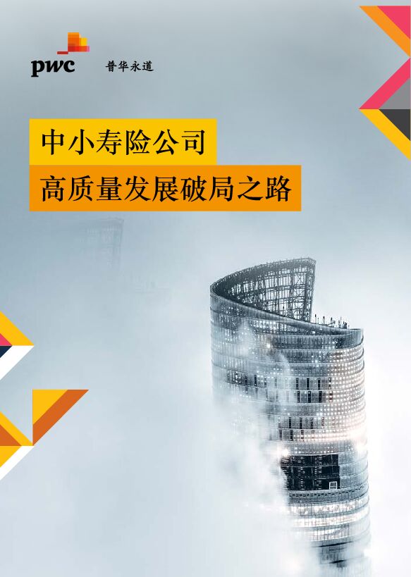 普华永道-中小寿险公司高质量发展破局之路.pdf