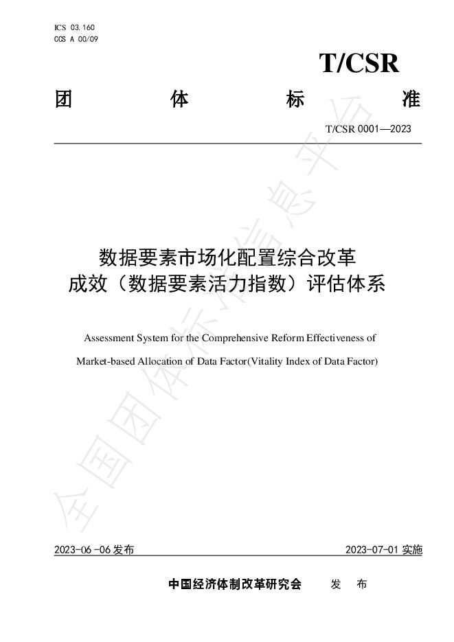 数据要素市场化配置综合改革成效（数据要素活力指数）评估体系2024.pdf