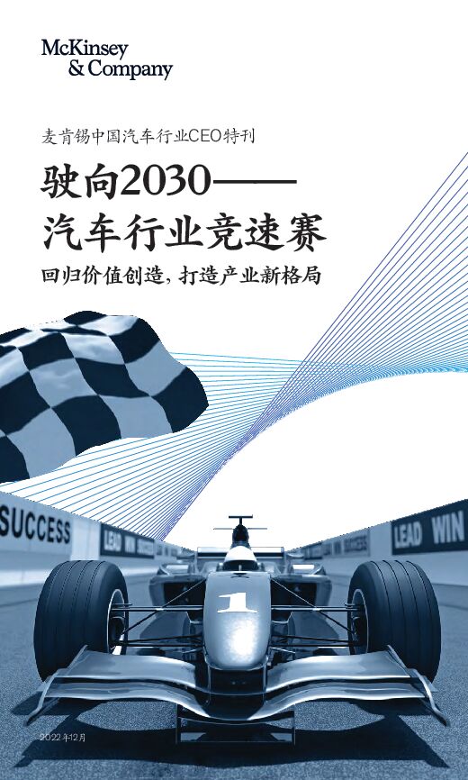 2023麦肯锡中国汽车行业CEO特刊.pdf 2023麦肯锡中国汽车行业CEO特刊.pdf