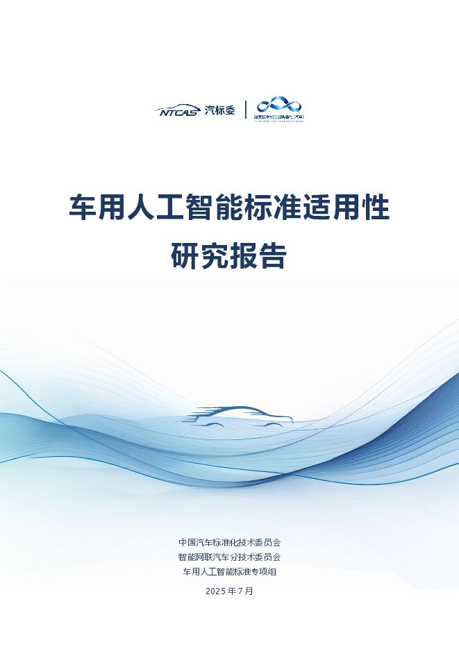2025年车用人工智能标准适用性研究报告.pdf