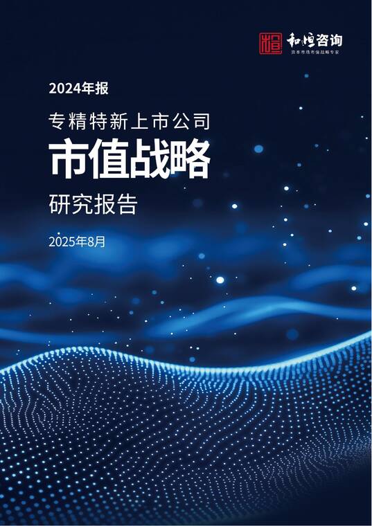 专精特新上市公司市值战略研究报告（2024年报）-和恒咨询-202508.pdf