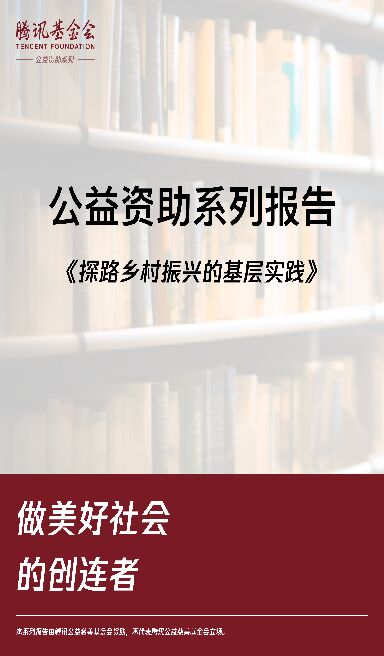 腾讯基金会-探路乡村振兴的基层实践.pdf