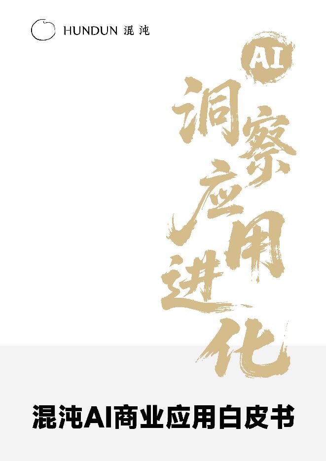 混沌AI商业应用白皮书.pdf