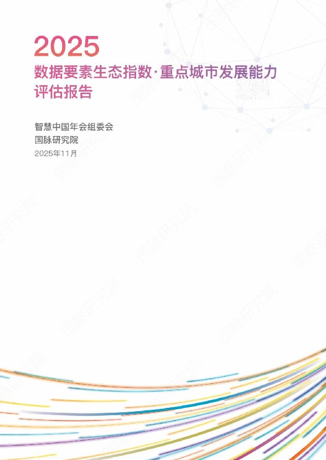 数据要素生态指数·重点城市发展能力评估报告（2025版）.pdf