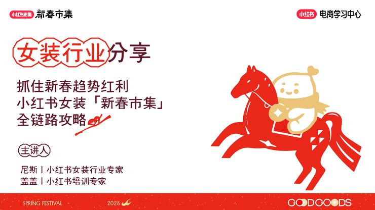 女装行业分享：抓住新春趋势红利小红书女装「新春市集」全链路攻略.pdf