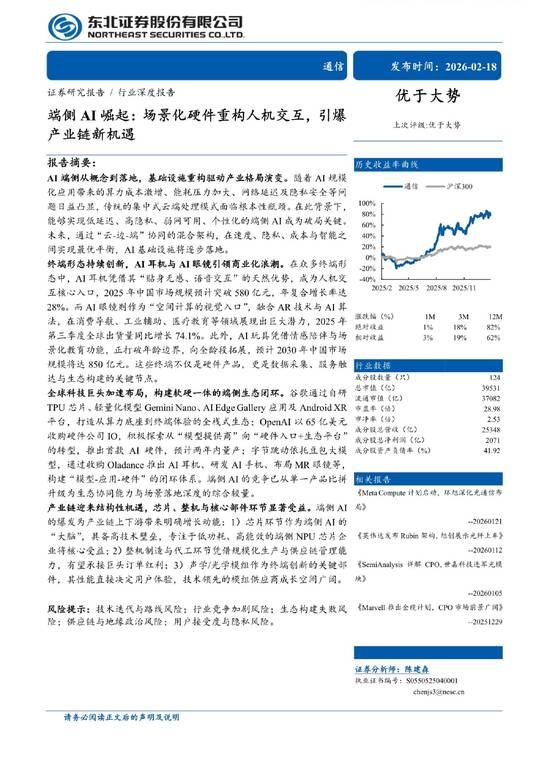 端侧AI崛起：场景化硬件重构人机交互，引爆产业链新机遇-东北证券-202602.pdf