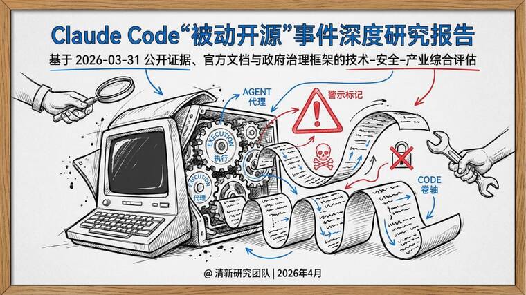 Claude Code被动开源事件深度研究报告-清新研究-202604.pdf